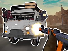 Гульня Road Chase. Shooter Realistic Guns
