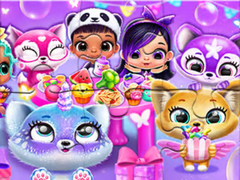 Гульня Jigsaw Puzzle: Fluvsies Family