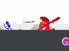Гульня Red And Blue - Stickman Spy Puzzles 