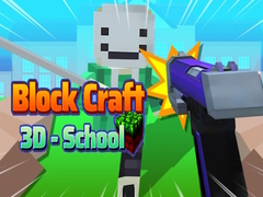 Гульня Block Craft 3D - School