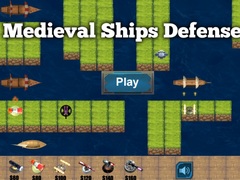 Гульня Medieval Ships Defense