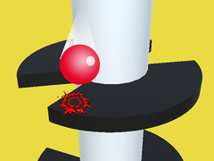 Гульня Helix Jump Ball