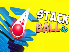 Гульня 3D Stack Ball