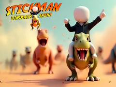 Гульня Stickman Dinosaur arena