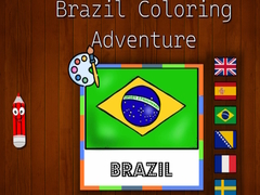 Гульня Brazil Coloring Adventure