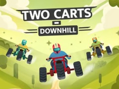 Гульня Two Carts Downhill