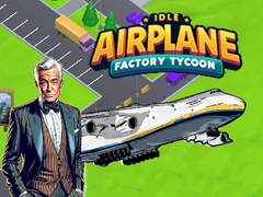 Гульня Idle Airplane Factory Tycoon