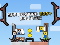 Гульня Skateboard Obby 2 Player