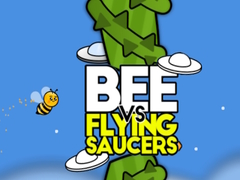 Гульня Bee vs flying saucers