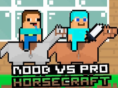 Гульня Noob vs Pro HorseCraft