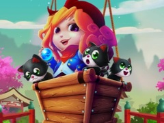 Гульня Save The Cats Bubble Shooter