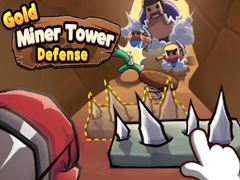 Гульня Gold Miner Tower Defense 