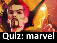 Гульня Quiz: marvel