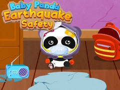 Гульня Baby Panda Earthquake Safety