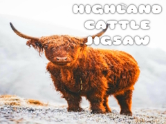 Гульня Highland Cattle Jigsaw