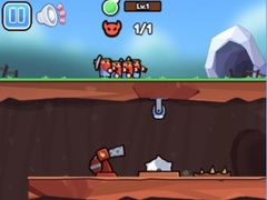 Гульня Gold Miner Tower Defense