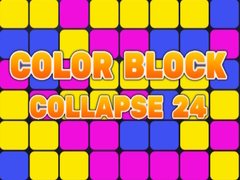 Гульня Color Blocks Collapse 24
