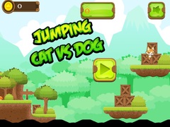 Гульня Jumping Cat Vs Dog