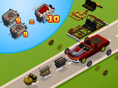 Гульня Idle Drive: Merge, Upgrade, Drive