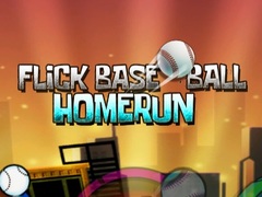 Гульня Flick Baseball Super Homerun