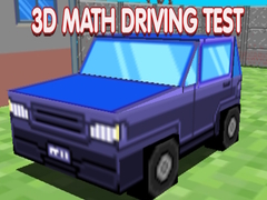 Гульня 3D Math Driving Test