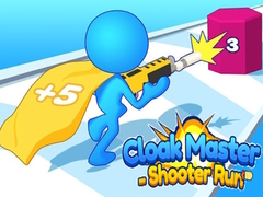 Гульня Cloak Master Shooter Run