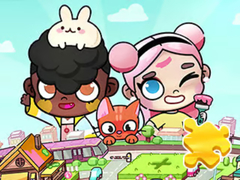 Гульня Jigsaw Puzzle: Avatar World Friends