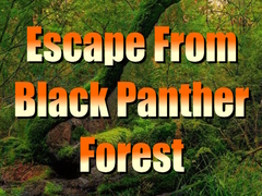 Гульня Escape from Black Panther Forest