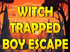 Гульня Witch Trapped Boy Escape