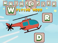Гульня Mathcopter flying Word