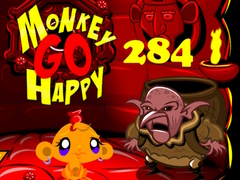 Гульня Monkey Go Happy Stage 284