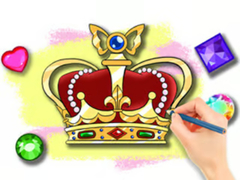 Гульня Coloring Book: Royal Crown
