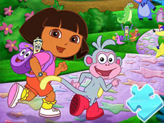 Гульня Jigsaw Puzzle: Dora The Explorer