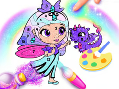 Гульня Coloring Book: Shiny Princess
