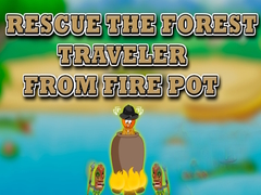 Гульня Rescue the Forest Traveler from Fire Pot