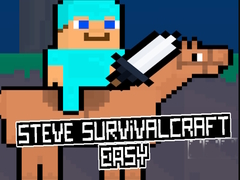 Гульня Steve SurvivalCraft Easy