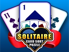 Гульня Solitaire Card Sort Puzzle