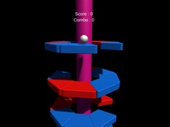 Гульня Helix Jump