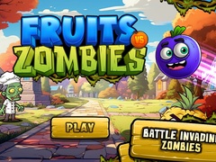 Гульня Fruits vs Zombies