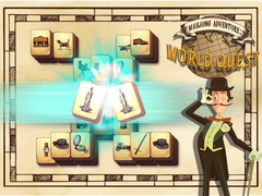 Гульня Mahjong Adventure: World Quest