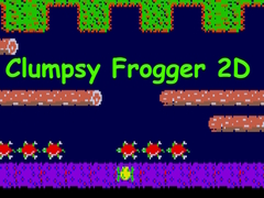 Гульня Clumpsy Frogger 2D
