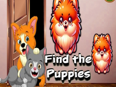 Гульня Find the Puppies
