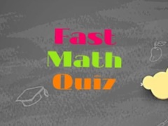 Гульня Fast Math Quiz