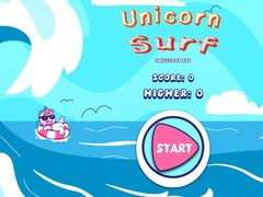 Гульня Unicorn Surf