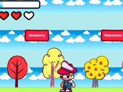 Гульня Fruit Name Jump