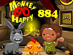 Гульня Monkey Go Happy Stage 884
