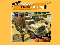 Гульня Halloween Truck Driving