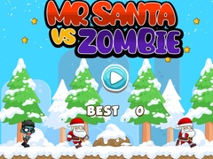 Гульня Mr. Santa Vs Zombie