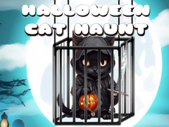 Гульня Halloween Cat Haunt