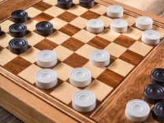 Гульня Checkers Two Player